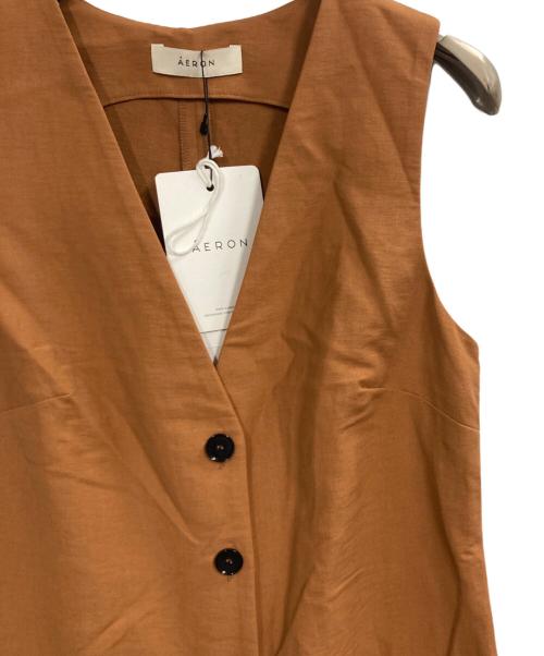 AERON（アーロン）AERON (アーロン) オールインワン ベージュ サイズ:34 未使用品の古着・服飾アイテム