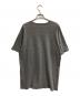 COMME des GARCONS HOMME (コムデギャルソン オム) ロゴプリントVネックTシャツ グレー サイズ:不明（実寸サイズをご確認ください）：8000円