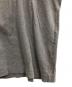 中古・古着 COMME des GARCONS HOMME (コムデギャルソン オム) ロゴプリントVネックTシャツ グレー サイズ:不明（実寸サイズをご確認ください）：8000円