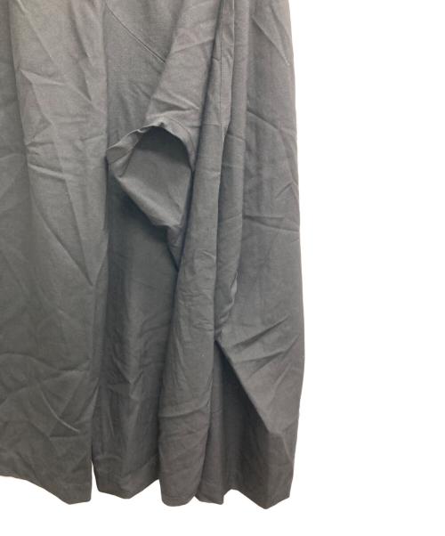 COMME des GARCONS（コムデギャルソン）COMME des GARCONS (コムデギャルソン) ウールデザインワイドパンツ ブラック サイズ:Sの古着・服飾アイテム