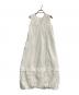 ne quittez pas (ヌキテパ) Cotton Organza & Poplin Sleeveless Balloon Dress ホワイト サイズ:S：9000円