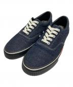 Schottショット）の古着「ローカットスニーカー」｜ネイビー