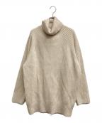 GALERIE VIEギャルリーヴィー）の古着「ファインウールハイネックニット」｜ベージュ