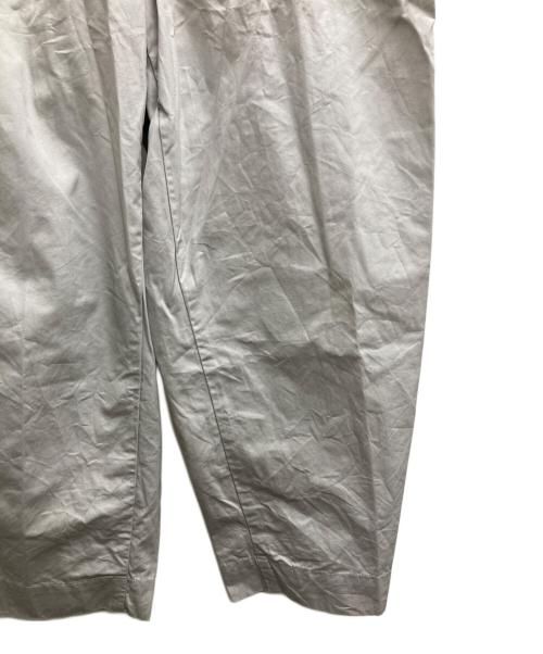 MARGARET HOWELL（マーガレットハウエル）MARGARET HOWELL (マーガレットハウエル) FINE COMPACT COTTON POPLIN PANT グレー サイズ:２の古着・服飾アイテム