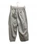MARGARET HOWELL (マーガレットハウエル) FINE COMPACT COTTON POPLIN PANT グレー サイズ:２：6000円