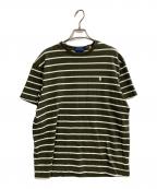 POLO RALPH LAURENポロ・ラルフローレン）の古着「ボーダーTシャツ」｜グリーン
