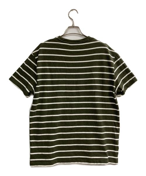 POLO RALPH LAUREN（ポロ・ラルフローレン）POLO RALPH LAUREN (ポロ・ラルフローレン) ボーダーTシャツ グリーン サイズ:Mの古着・服飾アイテム