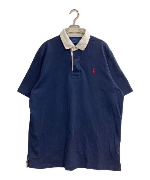 POLO RALPH LAUREN（ポロ・ラルフローレン）POLO RALPH LAUREN (ポロ・ラルフローレン) ラガーシャツ ネイビー サイズ:Lの古着・服飾アイテム
