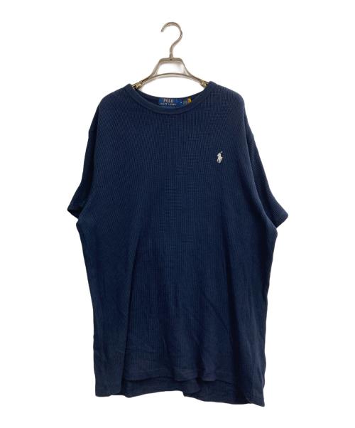POLO RALPH LAUREN（ポロ・ラルフローレン）POLO RALPH LAUREN (ポロ・ラルフローレン) サーマルカットソー ネイビー サイズ:Mの古着・服飾アイテム