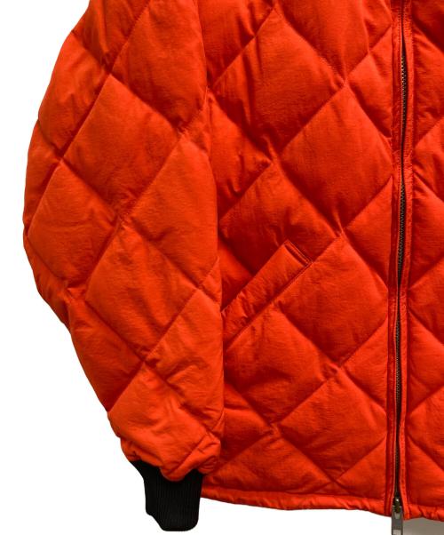 BEAMS（ビームス）BEAMS (ビームス) キルティングダウンジャケット オレンジ サイズ:Sの古着・服飾アイテム