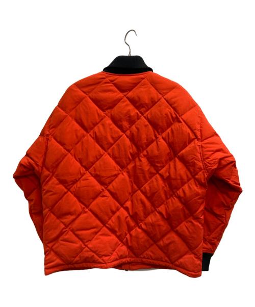 BEAMS（ビームス）BEAMS (ビームス) キルティングダウンジャケット オレンジ サイズ:Sの古着・服飾アイテム