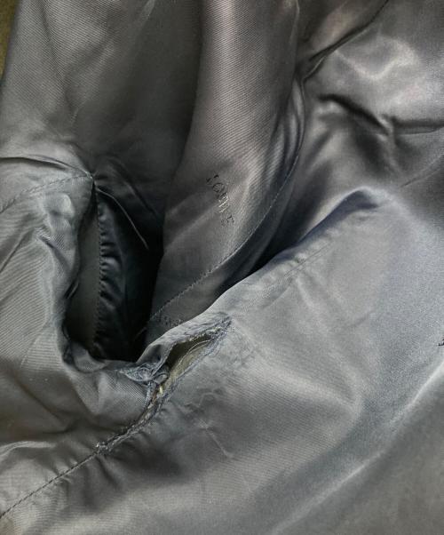 LOEWE（ロエベ）LOEWE (ロエベ) ナッパレザージャケット ネイビー サイズ:４２の古着・服飾アイテム