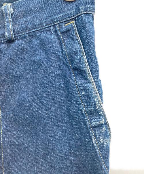 BUZZ RICKSON'S（バズリクソンズ）BUZZ RICKSON'S (バズリクソンズ) U.S.NAVY M-45デニムパンツ インディゴ サイズ:表記なしの古着・服飾アイテム