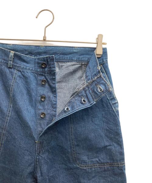 BUZZ RICKSON'S（バズリクソンズ）BUZZ RICKSON'S (バズリクソンズ) U.S.NAVY M-45デニムパンツ インディゴ サイズ:表記なしの古着・服飾アイテム