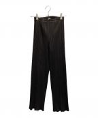 PLEATS PLEASEプリーツプリーズ）の古着「プリーツパンツ」｜ブラウン