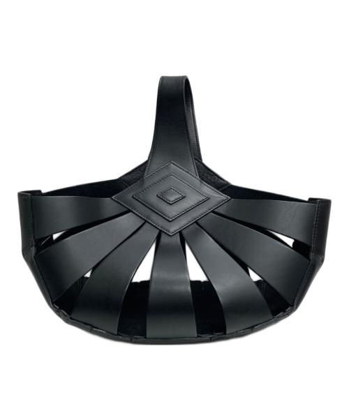 ikot（イコット）ikot (イコット) レザーバッグ ブラックの古着・服飾アイテム