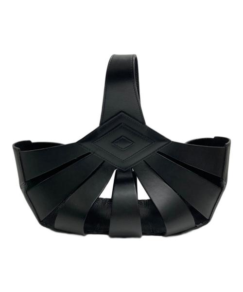 ikot（イコット）ikot (イコット) レザーバッグ ブラックの古着・服飾アイテム