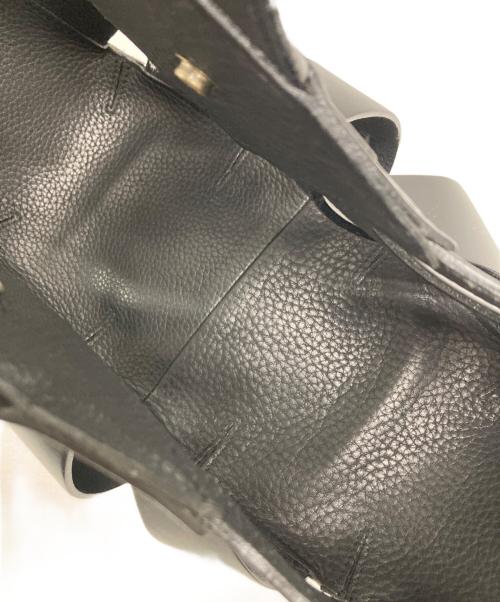 ikot（イコット）ikot (イコット) レザーバッグ ブラックの古着・服飾アイテム