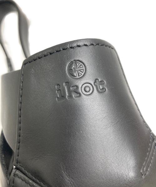 ikot（イコット）ikot (イコット) レザーバッグ ブラックの古着・服飾アイテム