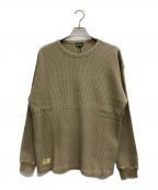 Schottショット）の古着「THERMAL PIGMENT OD T-SHIRT」｜カーキ