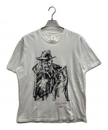 SUPREME×YOHJI YAMAMOTO（シュプリーム×ヨウジヤマモト）の古着「Scribble Portrait Tee」｜ホワイト