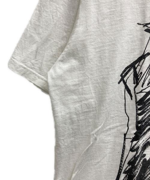 SUPREME（シュプリーム）SUPREME (シュプリーム) YOHJI YAMAMOTO (ヨウジヤマモト) Scribble Portrait Tee ホワイト サイズ:Lの古着・服飾アイテム