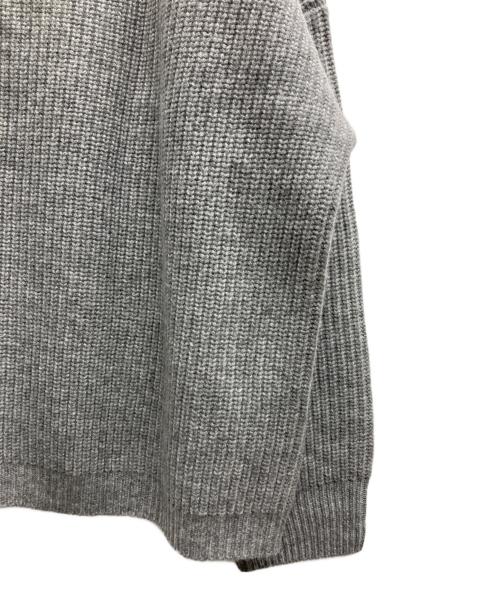 theory（セオリー）theory (セオリー) OS VNECK PO LANA CASH セーター グレー サイズ:Mの古着・服飾アイテム