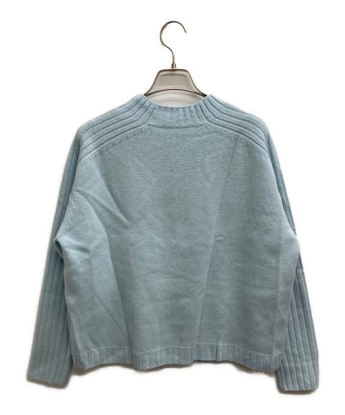 theory luxe（セオリーリュクス）theory luxe (セオリーリュクス) MORBI JAY ウールカシミヤニット ライトブルー サイズ:38の古着・服飾アイテム