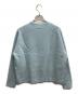 theory luxe (セオリーリュクス) MORBI JAY ウールカシミヤニット ライトブルー サイズ:38：5000円