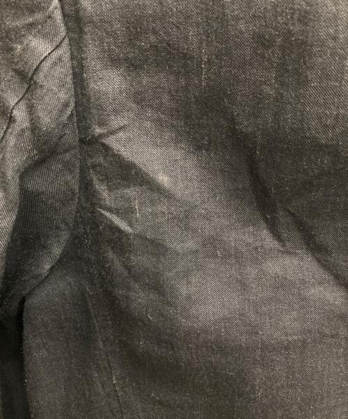 Y's（ワイズ）Y's (ワイズ) ノーカラーステッチジャケット グレー サイズ:FREEの古着・服飾アイテム