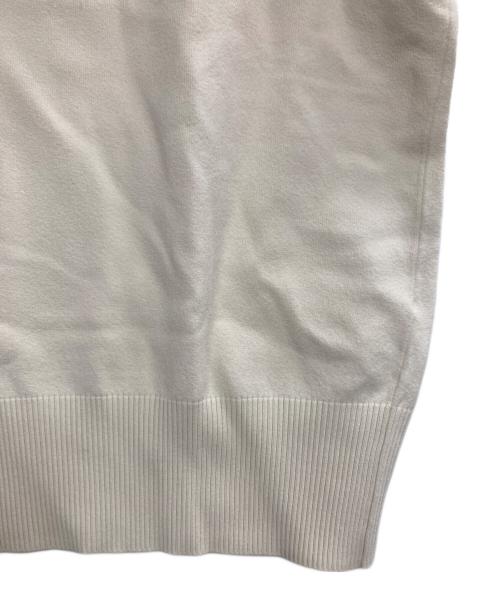VALENTINO（ヴァレンティノ）VALENTINO (ヴァレンティノ) 半袖ニット ホワイト サイズ:Ｍの古着・服飾アイテム
