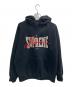 SUPREME（シュプリーム）の古着「Embroidered Chenille Hooded」｜ブラック