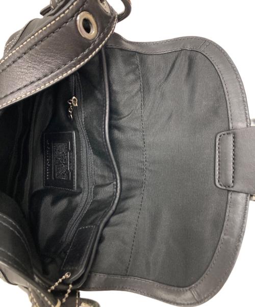 COACH（コーチ）COACH (コーチ) ワンショルダーバッグ ブラックの古着・服飾アイテム