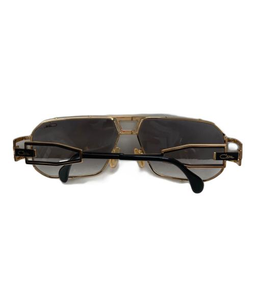 CAZAL（カザール）CAZAL (カザール) サングラス ゴールド×ブラック サイズ:62□15の古着・服飾アイテム
