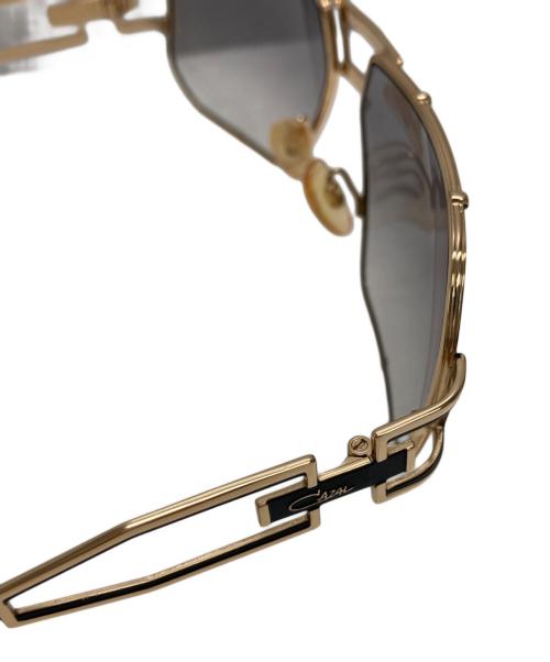 CAZAL（カザール）CAZAL (カザール) サングラス ゴールド×ブラック サイズ:62□15の古着・服飾アイテム