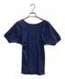 CLANE (クラネ) SCOOP LINE RIB TOPS ネイビー サイズ:2：6000円
