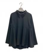 UNITED ARROWS TOKYOユナイテッドアローズトウキョウ）の古着「FEEL CLEAN 2WAY ブラウス」｜ブラック