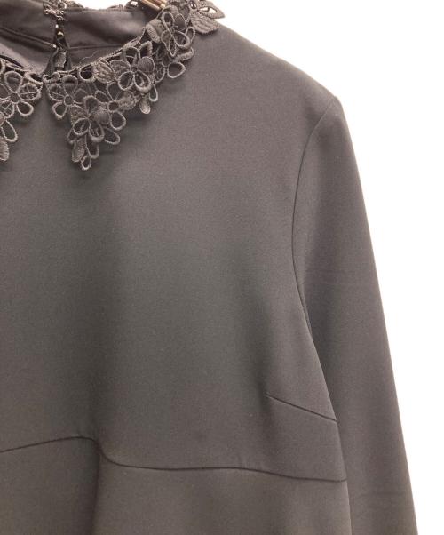 UNITED ARROWS TOKYO（ユナイテッドアローズトウキョウ）UNITED ARROWS TOKYO (ユナイテッドアローズトウキョウ) FEEL CLEAN 2WAY ブラウス ブラック サイズ:38の古着・服飾アイテム