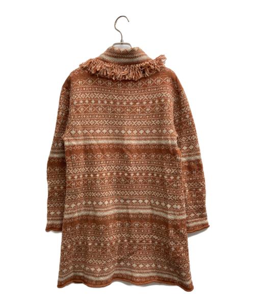 45R（フォーティファイブ・アール）45R (フォーティファイブ・アール) ニットワンピース オレンジ サイズ:3の古着・服飾アイテム