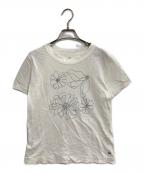 45Rフォーティファイブ・アール）の古着「フラワーモチーフTシャツ」｜ホワイト