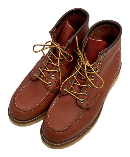 RED WING（レッドウィング）RED WING (レッドウィング) 6-inch Classic Moc トラクショントレッド サイズ:71/2の古着・服飾アイテム