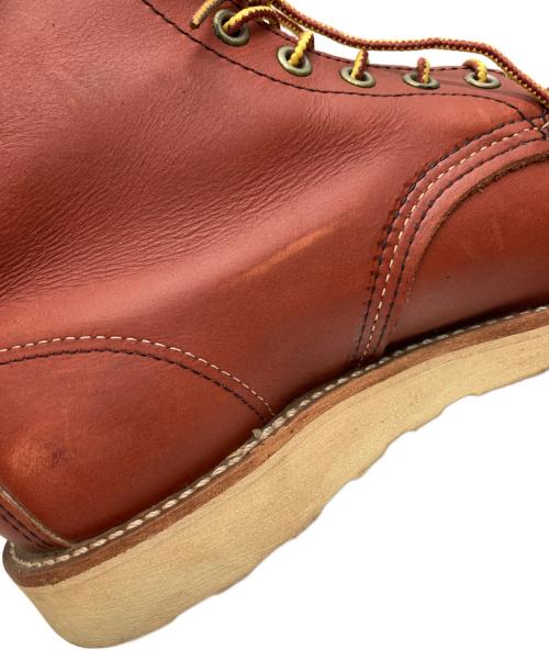 RED WING（レッドウィング）RED WING (レッドウィング) 6-inch Classic Moc トラクショントレッド サイズ:71/2の古着・服飾アイテム