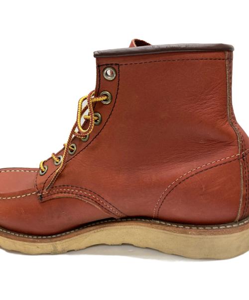 RED WING（レッドウィング）RED WING (レッドウィング) 6-inch Classic Moc トラクショントレッド サイズ:71/2の古着・服飾アイテム