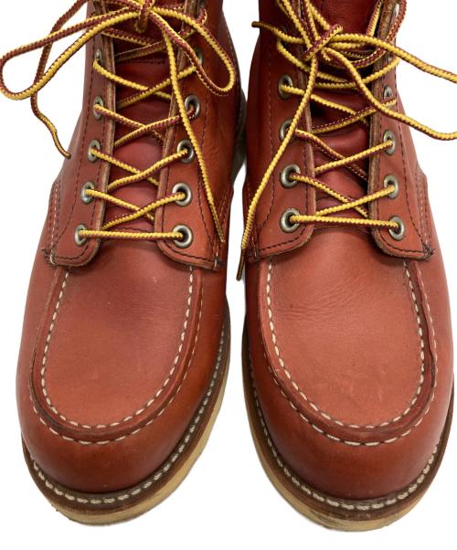 RED WING（レッドウィング）RED WING (レッドウィング) 6-inch Classic Moc トラクショントレッド サイズ:71/2の古着・服飾アイテム