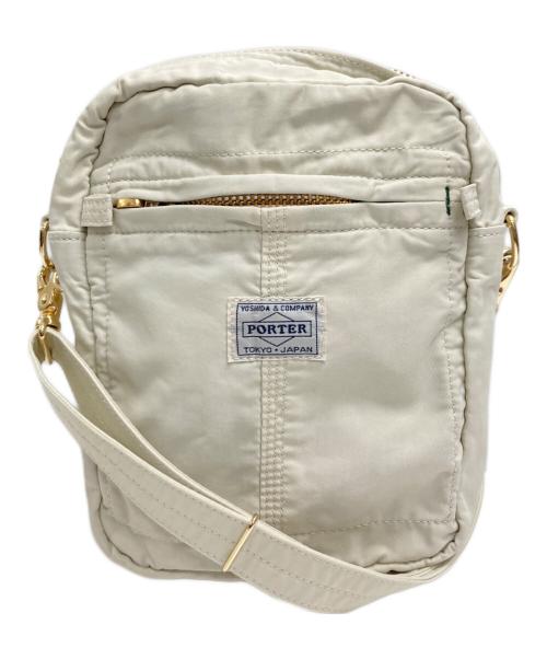 PORTER（ポーター）PORTER (ポーター) ショルダーバッグ アイボリーの古着・服飾アイテム