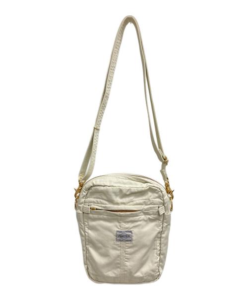 PORTER（ポーター）PORTER (ポーター) ショルダーバッグ アイボリーの古着・服飾アイテム