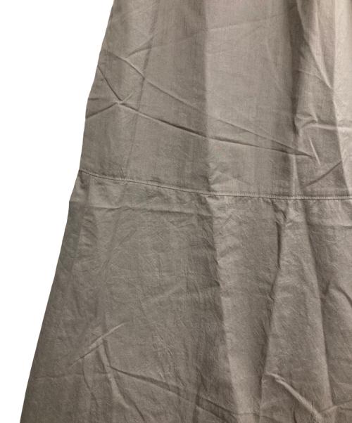 DES PRES（デ プレ）DES PRES (デ プレ) コットンシルクIラインスカート グレー サイズ:32 未使用品の古着・服飾アイテム