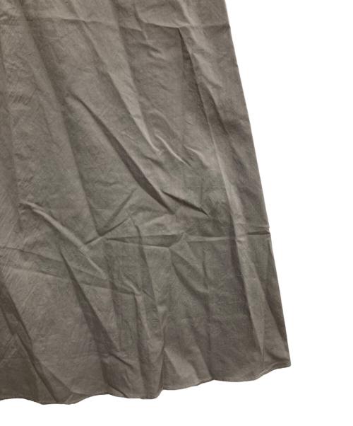 DES PRES（デ プレ）DES PRES (デ プレ) コットンシルクIラインスカート グレー サイズ:32 未使用品の古着・服飾アイテム