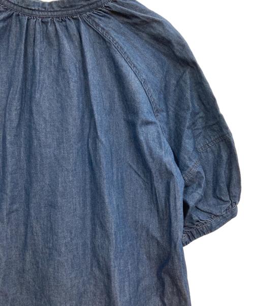23区denim（ニジュウサンク デニム）23区denim (ニジュウサンク デニム) デニムブラウス インディゴ サイズ:32の古着・服飾アイテム