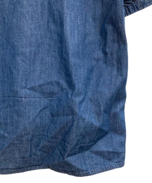 23区denim（ニジュウサンク デニム）23区denim (ニジュウサンク デニム) デニムブラウス インディゴ サイズ:32の古着・服飾アイテム